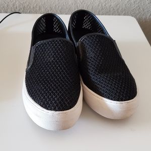 Steve Madden Mesh Gills Slip-on Sneakers